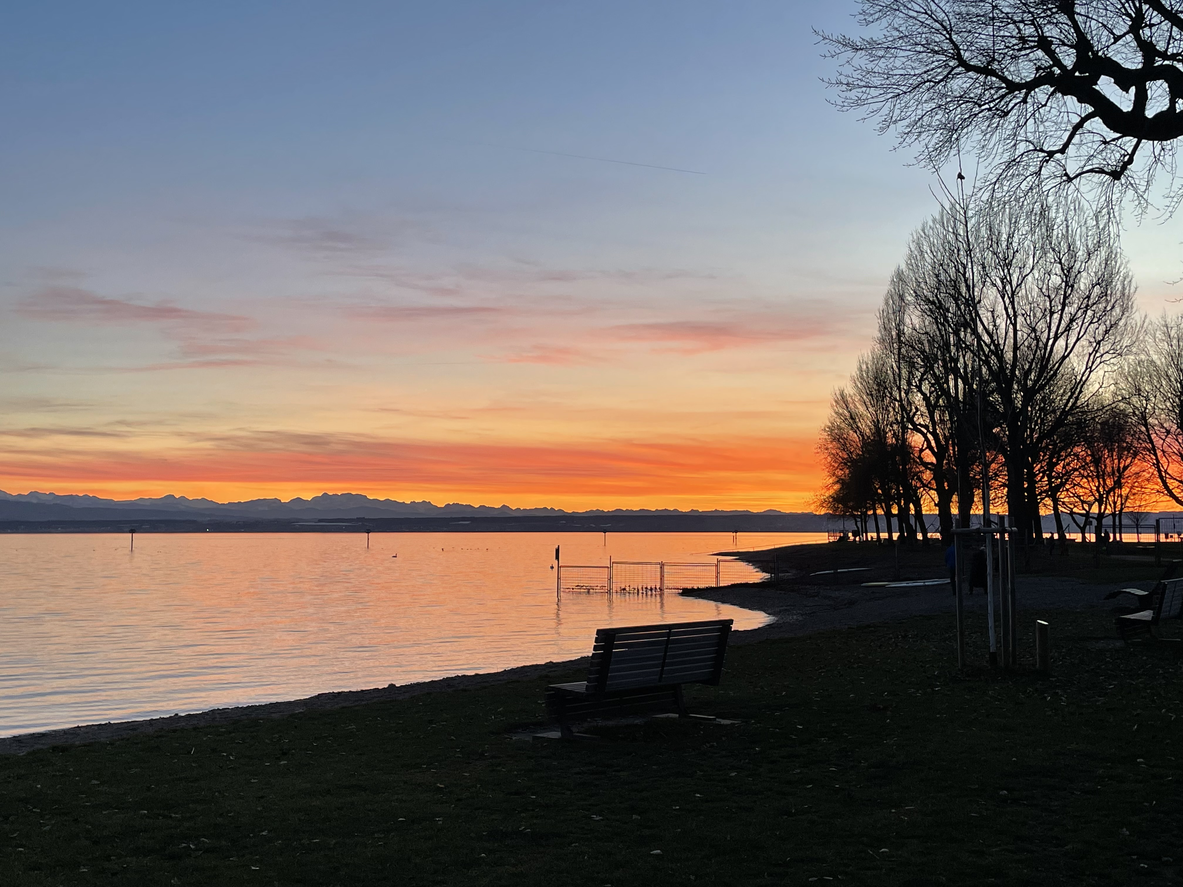 FeWo-Immenstaad-Bodensee-Strandbad_Abendrot